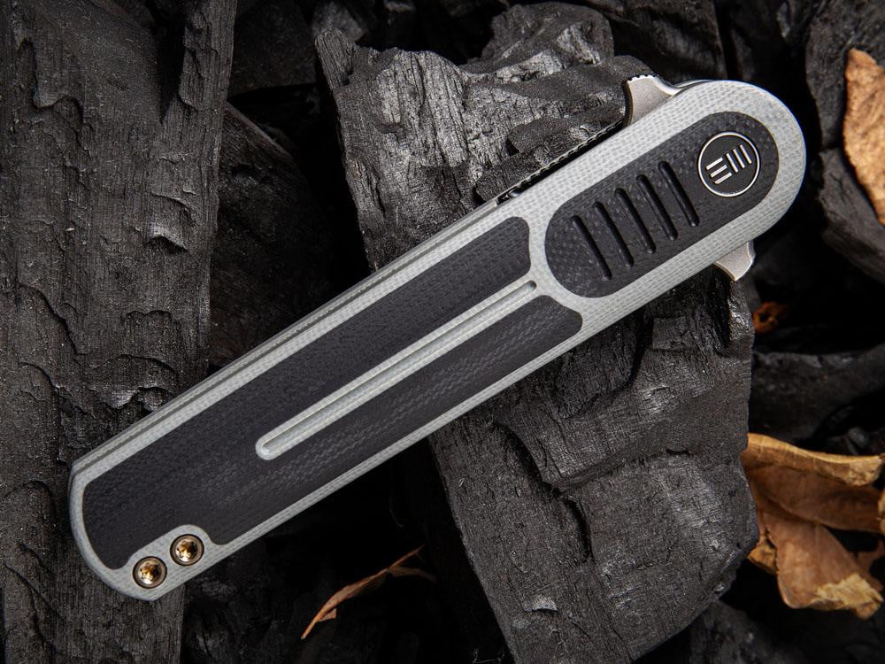 ** BACK AGAIN ** WE Knife 2002 ANGST - S35VN Blade - Carbon Fiber or G10 Handles - True Talon