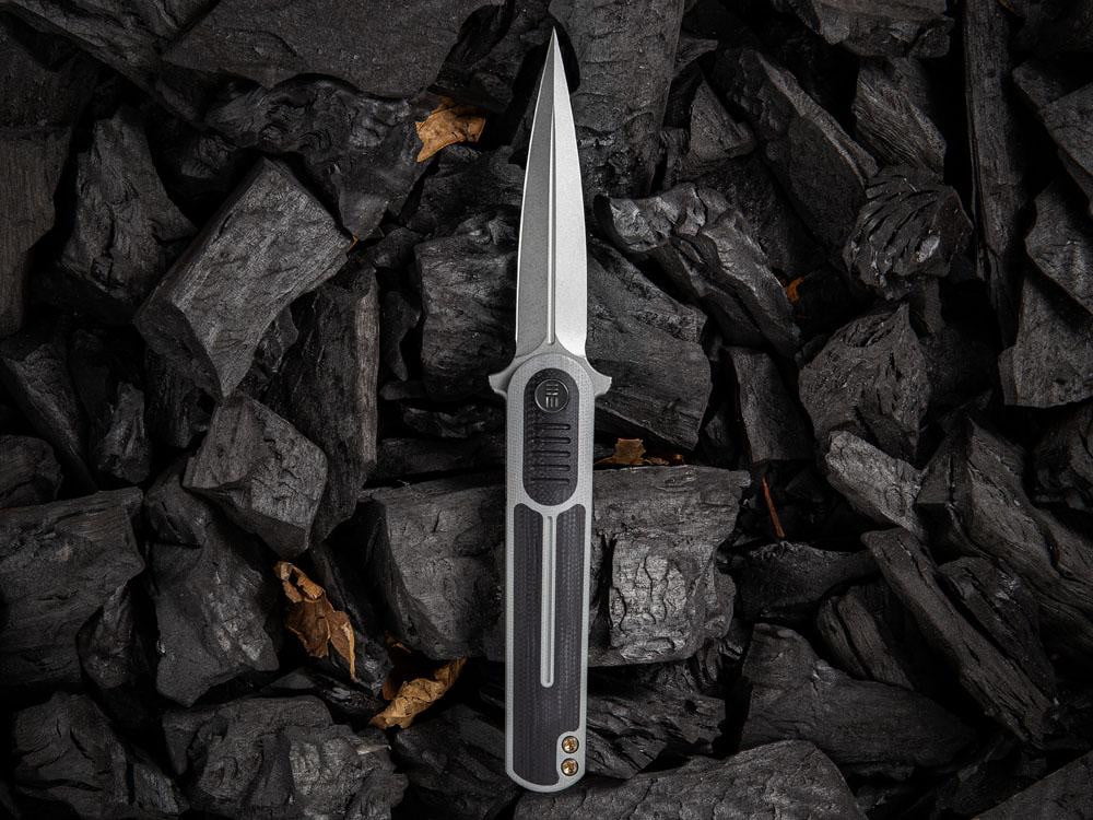 ** BACK AGAIN ** WE Knife 2002 ANGST - S35VN Blade - Carbon Fiber or G10 Handles - True Talon