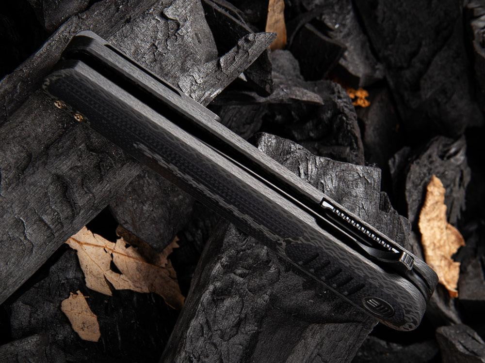 ** BACK AGAIN ** WE Knife 2002 ANGST - S35VN Blade - Carbon Fiber or G10 Handles - True Talon