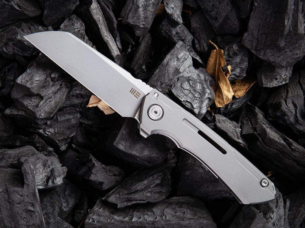 ** BACK AGAIN ** - WE Knife 2003 - SNECX MINI BUSTER - 20CV Blade - Titanium Handle - True Talon