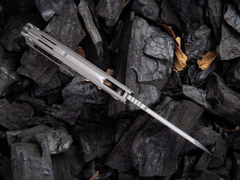 ** BACK AGAIN ** - WE Knife 2003 - SNECX MINI BUSTER - 20CV Blade - Titanium Handle - True Talon