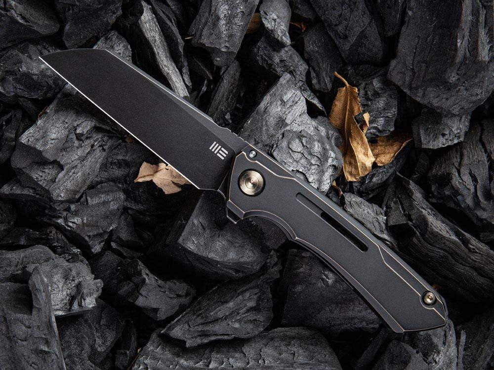 ** BACK AGAIN ** - WE Knife 2003 - SNECX MINI BUSTER - 20CV Blade - Titanium Handle - True Talon