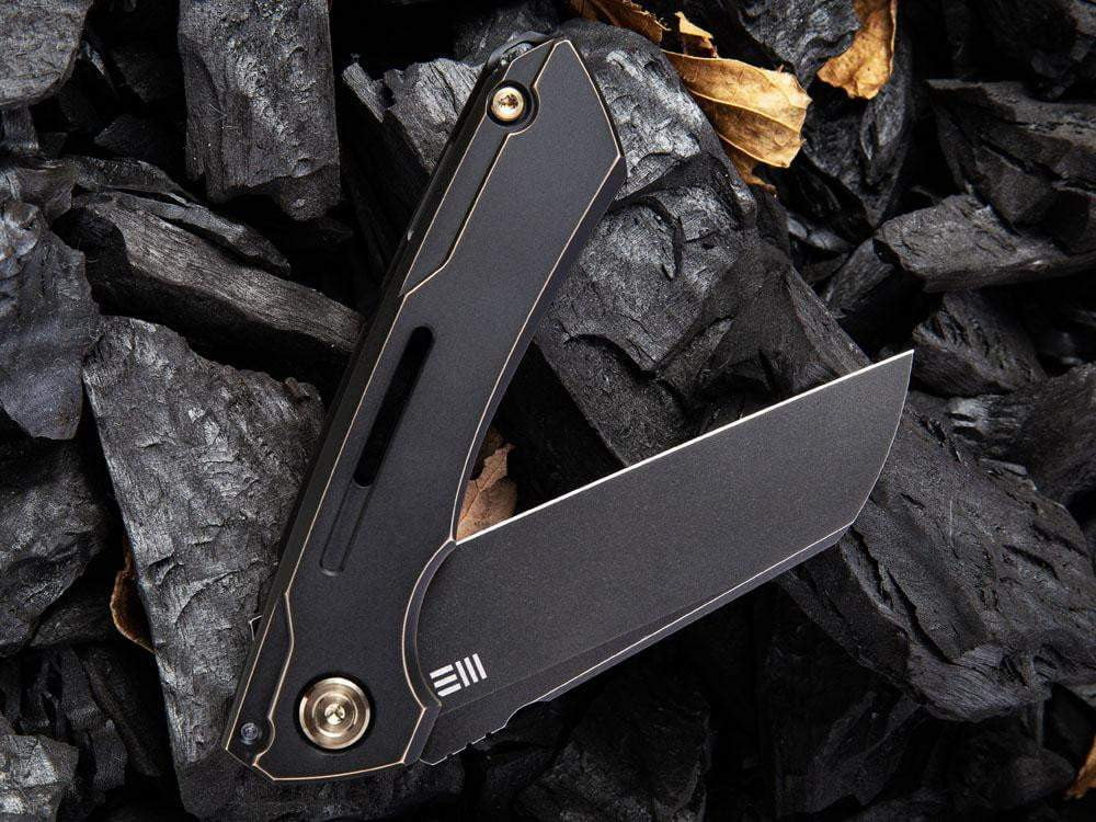 ** BACK AGAIN ** - WE Knife 2003 - SNECX MINI BUSTER - 20CV Blade - Titanium Handle - True Talon