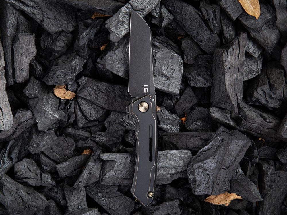 ** BACK AGAIN ** - WE Knife 2003 - SNECX MINI BUSTER - 20CV Blade - Titanium Handle - True Talon