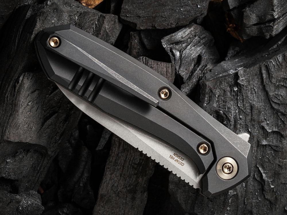 WE Knife - 2005 MOTE - S35VN Blade - Titanium Handle - True Talon