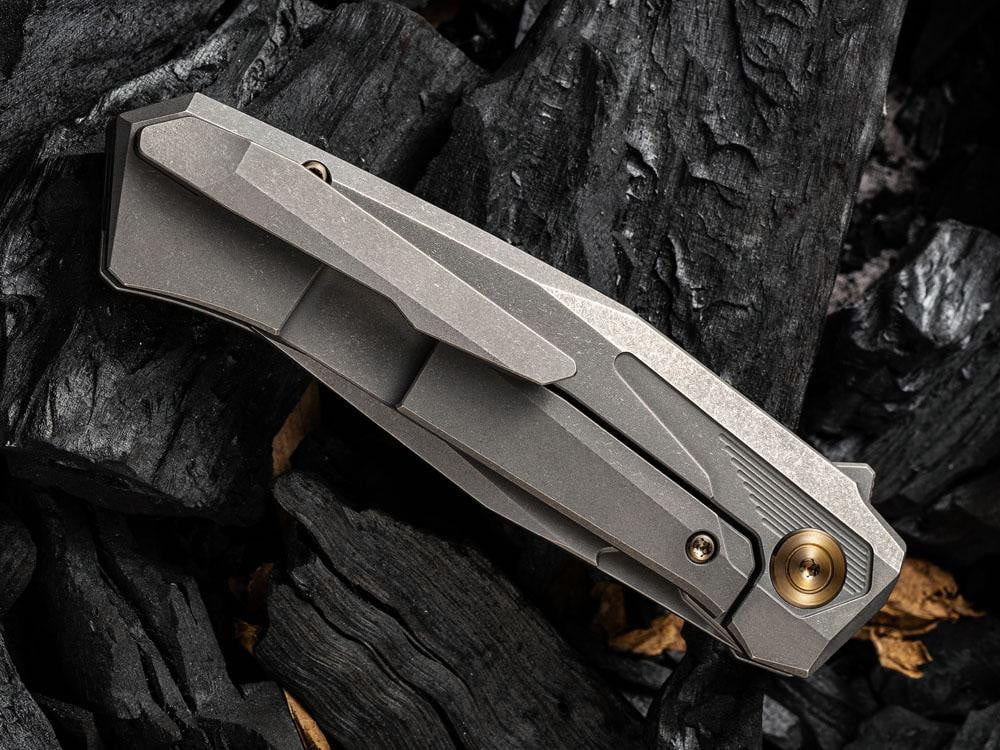 ** HERE NOW ** - WE Knives - 2006 GAVA - 3.25 INCH 20CV Blade - Titanium Handle - Rafal Brzeski - True Talon