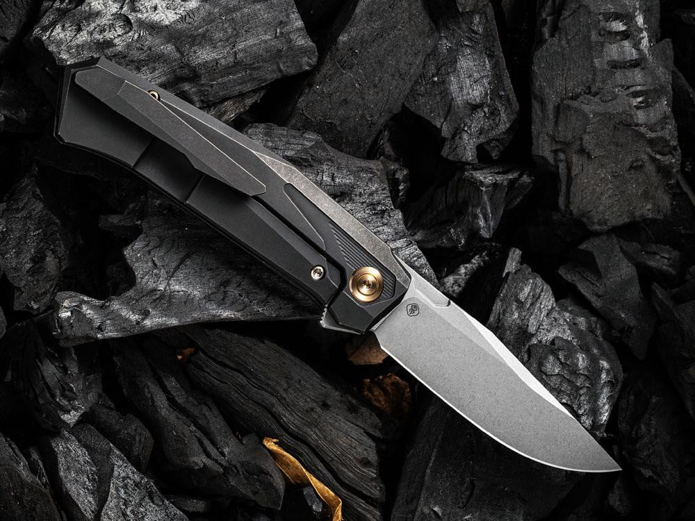 ** HERE NOW ** - WE Knives - 2006 GAVA - 3.25 INCH 20CV Blade - Titanium Handle - Rafal Brzeski - True Talon