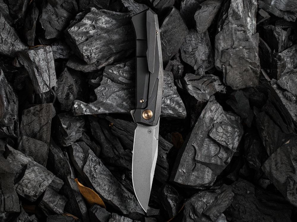 ** HERE NOW ** - WE Knives - 2006 GAVA - 3.25 INCH 20CV Blade - Titanium Handle - Rafal Brzeski - True Talon