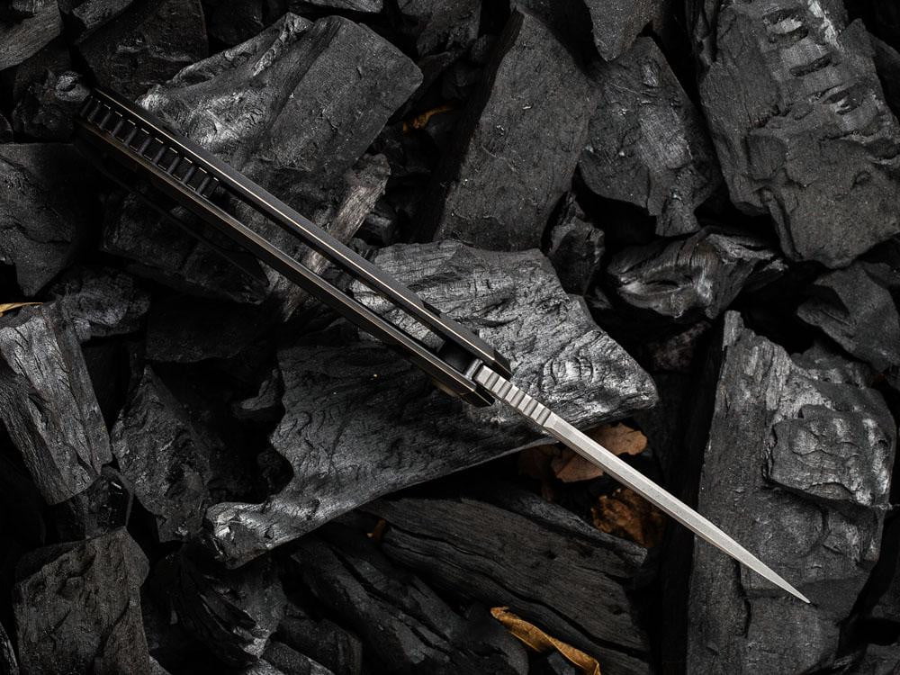 ** HERE NOW ** - WE Knives - 2007 MINAX - 20CV Blade - Titanium Handle - FERRUM FORGE DESIGN - True Talon