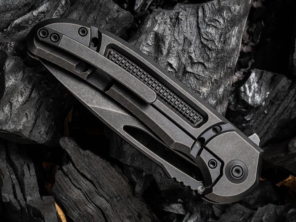 ** HERE NOW ** - WE Knives - 2007 MINAX - 20CV Blade - Titanium Handle - FERRUM FORGE DESIGN - True Talon
