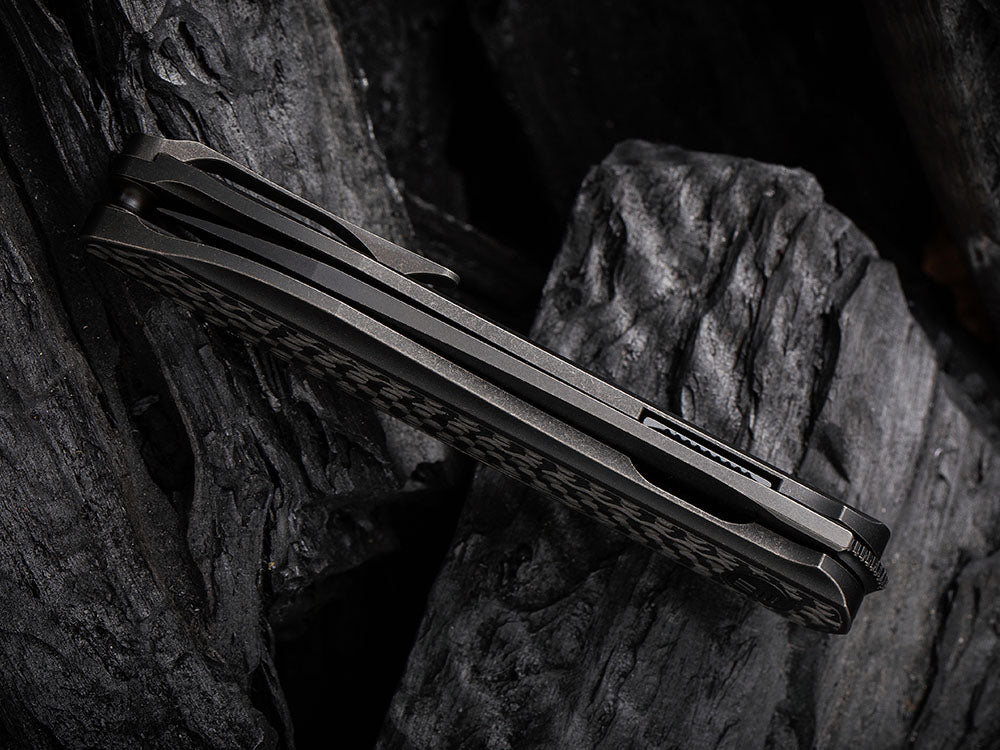 WE KNIVES - 2010 BLACK VOID OPUS- 20CV Blade - Front Flipper - NEW MODELS