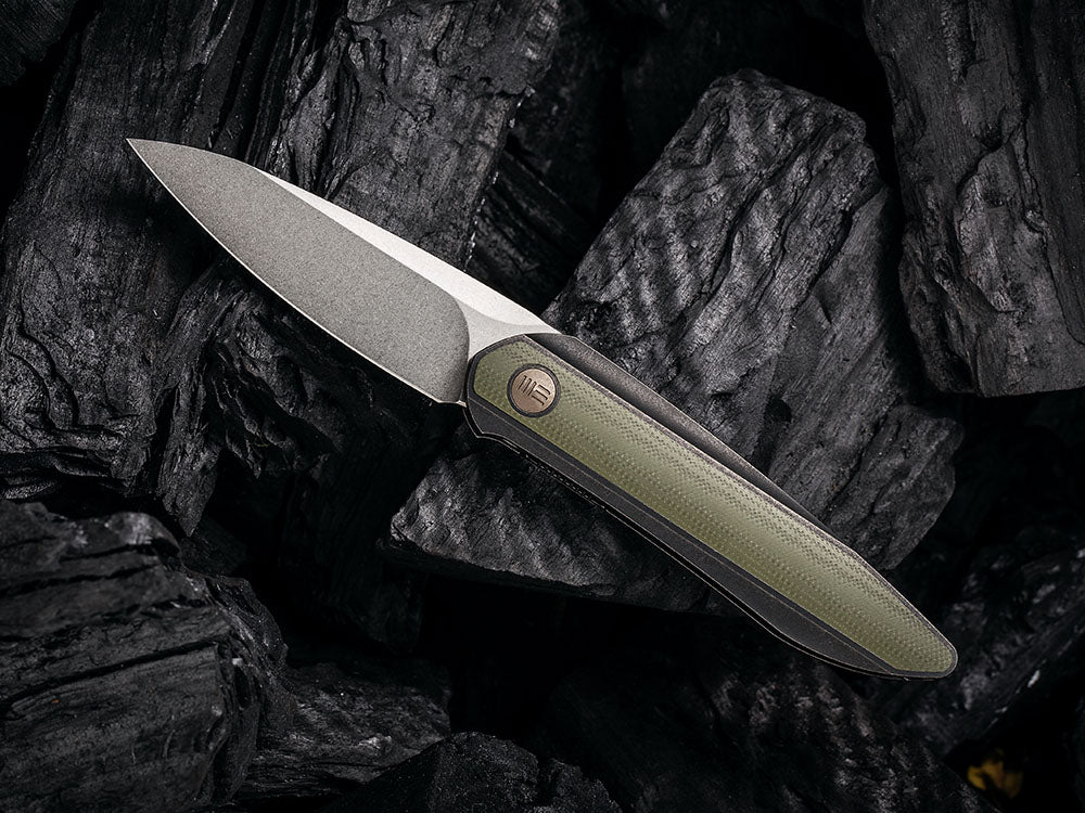 WE KNIVES - 2010 BLACK VOID OPUS- 20CV Blade - Front Flipper - NEW MODELS