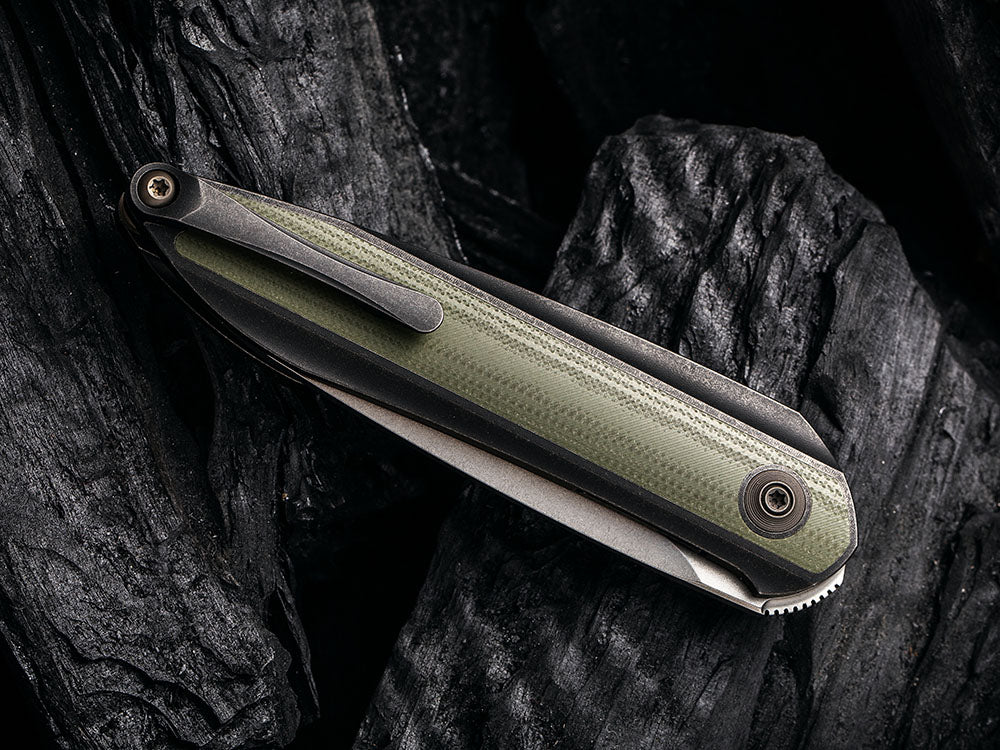 WE KNIVES - 2010 BLACK VOID OPUS- 20CV Blade - Front Flipper - NEW MODELS