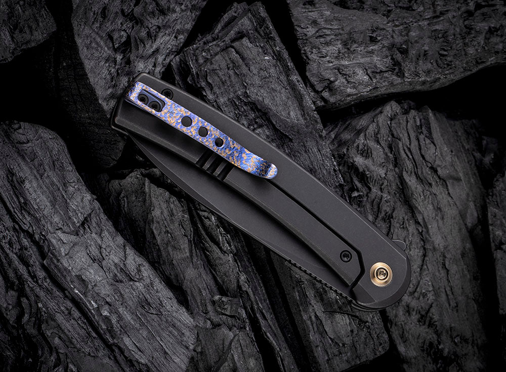 WE Knives - 2102 UPSHOT - 20CV Blade - Titanium Handle - LIMITED EDITION