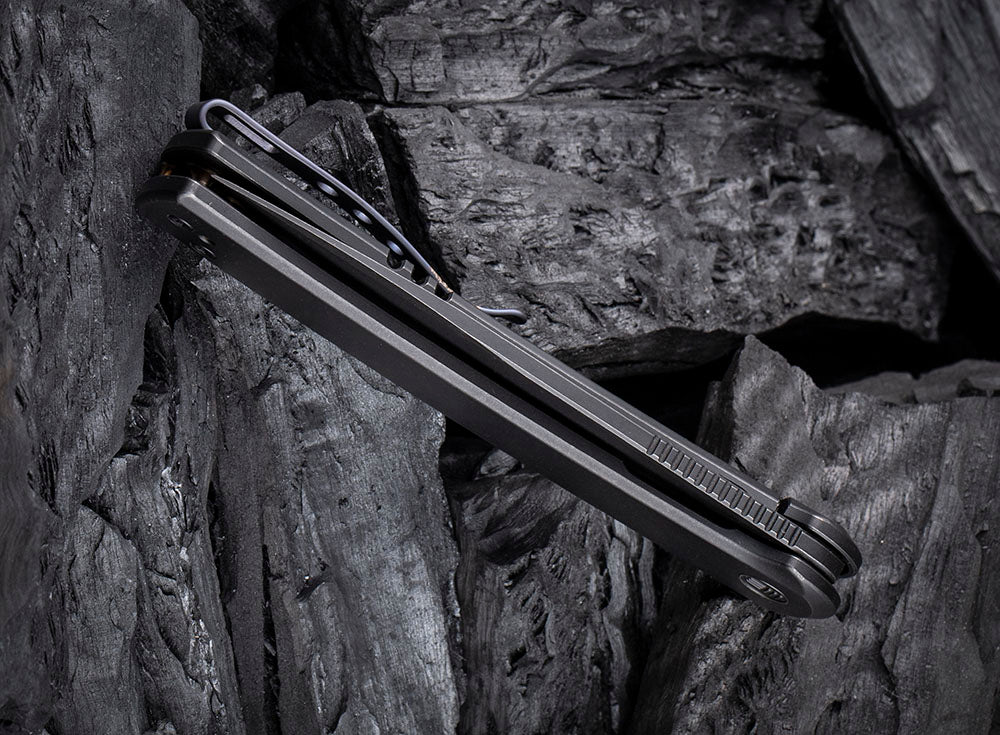 WE Knives - 2102 UPSHOT - 20CV Blade - Titanium Handle - LIMITED EDITION