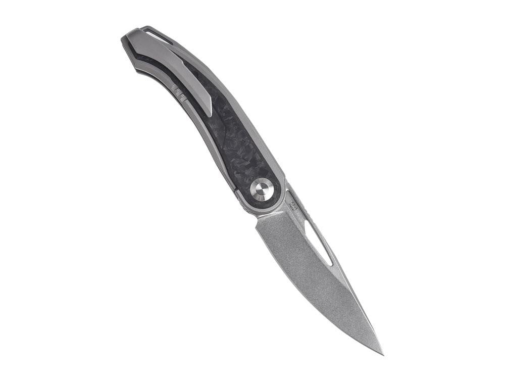 ** HERE NOW ** Kizer Ki3554 - Apus - S35VN Blade - Carbon Fiber or Copper handle - THE BEST FRONT FLIPPER FROM KIZER - True Talon