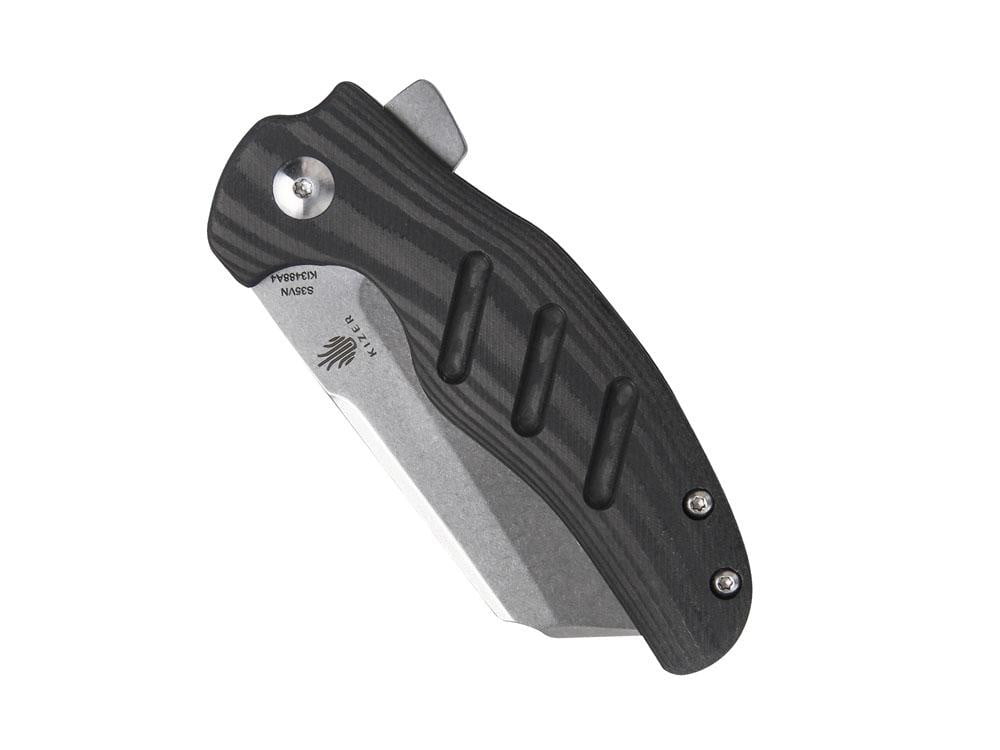 ** HERE NOW ** Kizer Ki3488 - Sheepdog Mini - S35VN blade - Carbon Fiber handle - True Talon
