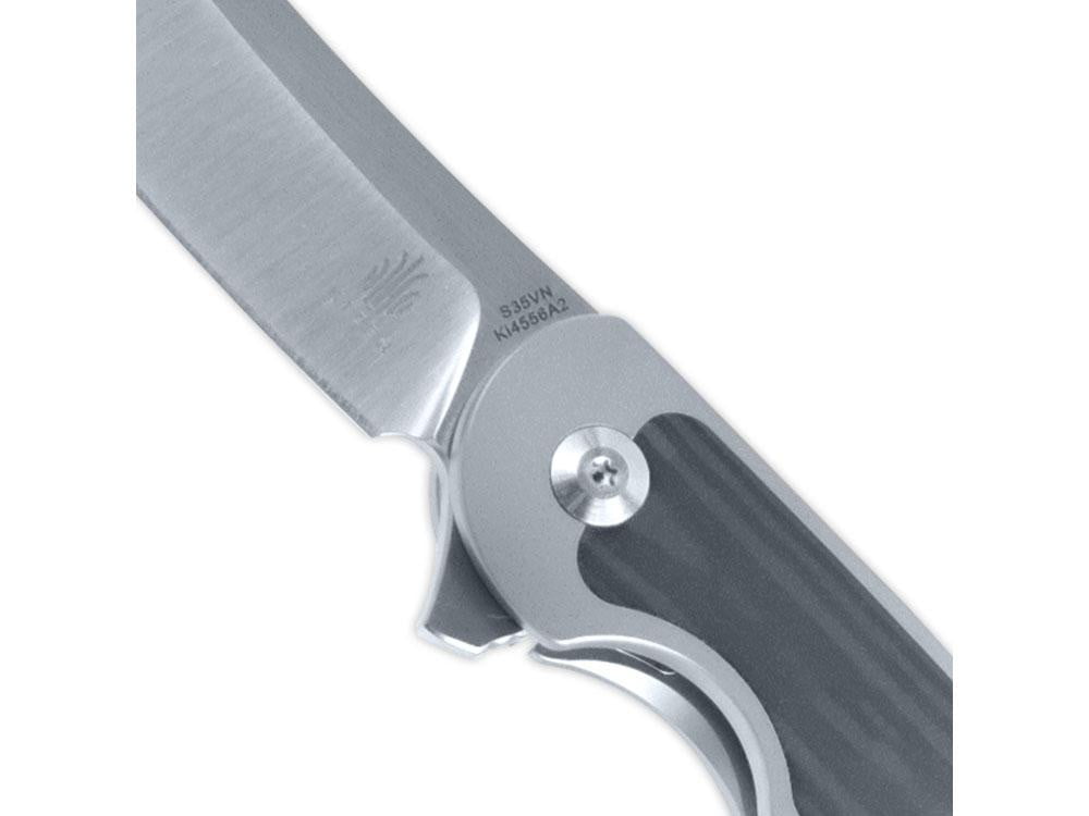 ** HERE NOW ** Kizer Ki4556 - Clutch - S35VN Blade - Carbon Fiber or Micarta handle - True Talon