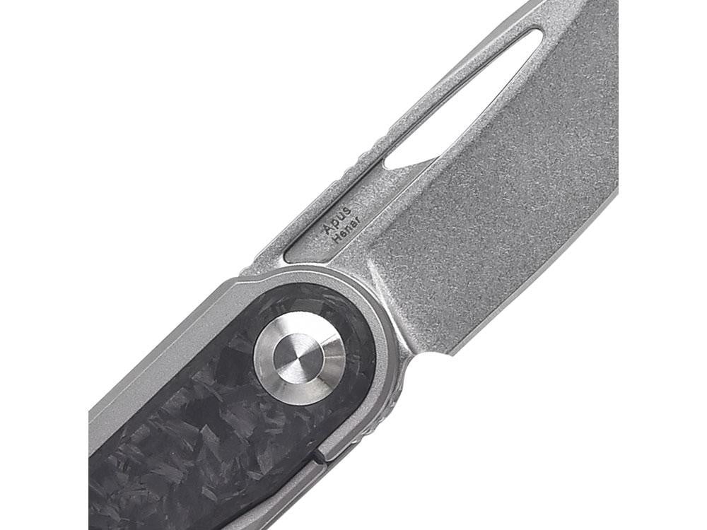 ** HERE NOW ** Kizer Ki3554 - Apus - S35VN Blade - Carbon Fiber or Copper handle - THE BEST FRONT FLIPPER FROM KIZER - True Talon