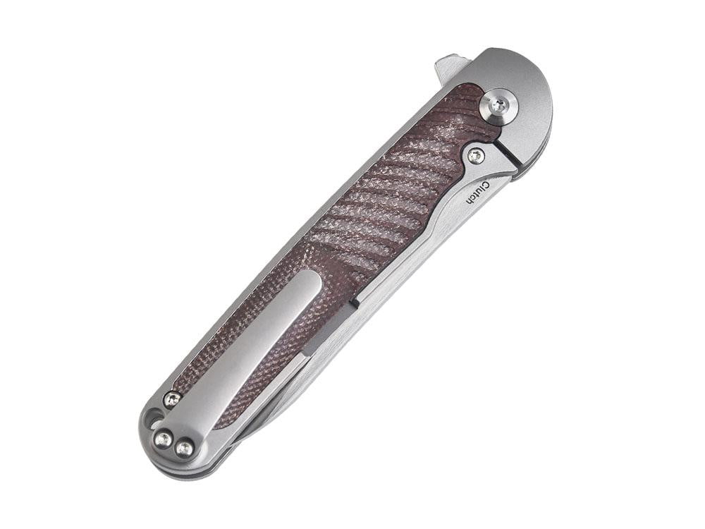 ** HERE NOW ** Kizer Ki4556 - Clutch - S35VN Blade - Carbon Fiber or Micarta handle - True Talon