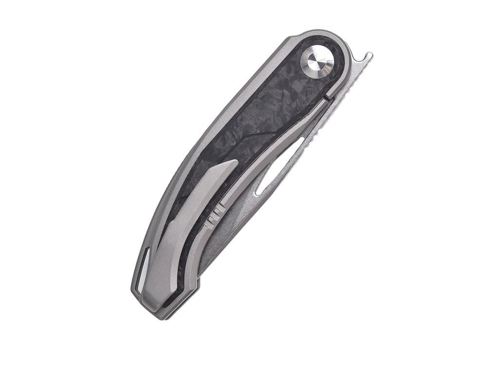 ** HERE NOW ** Kizer Ki3554 - Apus - S35VN Blade - Carbon Fiber or Copper handle - THE BEST FRONT FLIPPER FROM KIZER - True Talon