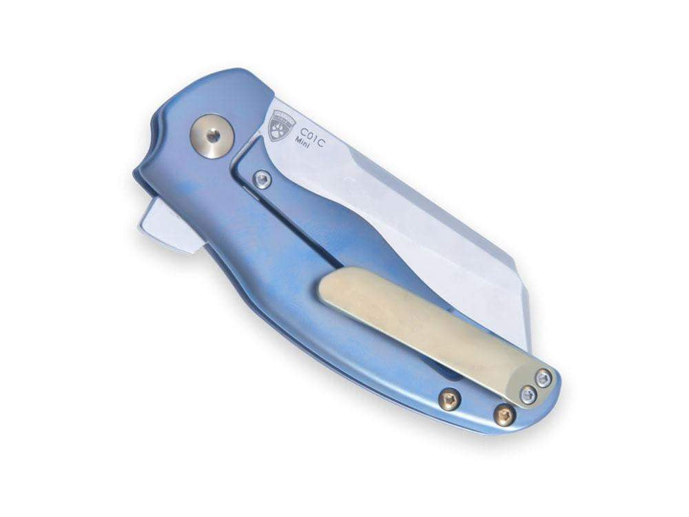 Kizer Ki3488 - Sheepdog Mini - S35VN blade - Titanium Handle - 3 colours - True Talon