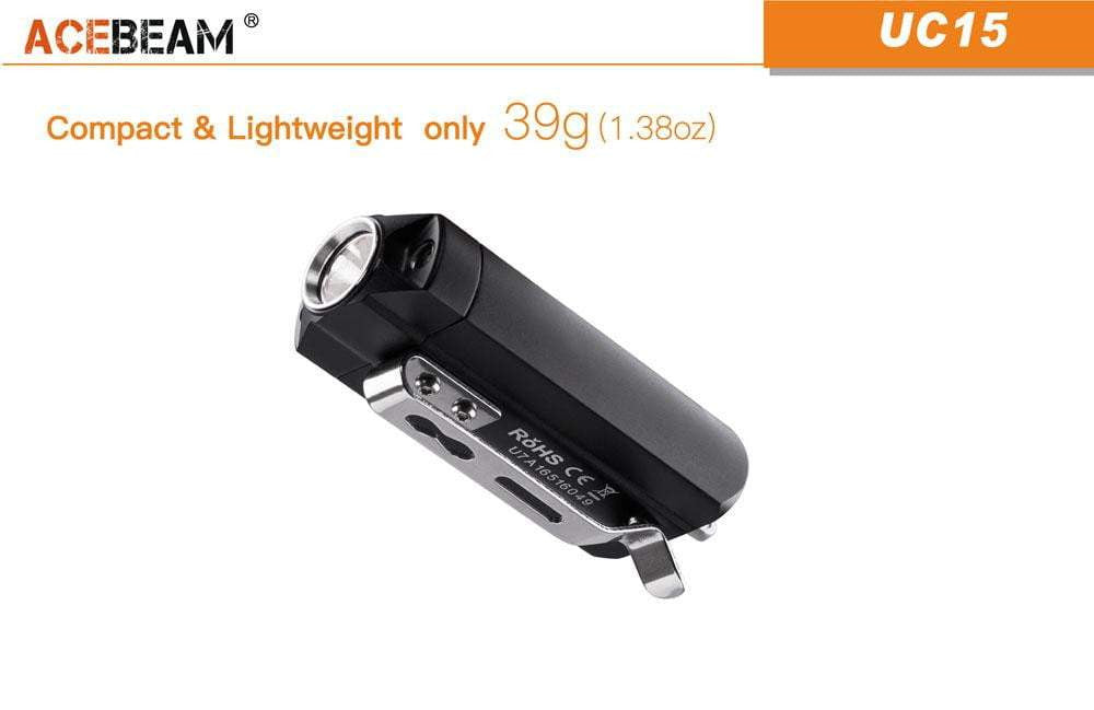 Acebeam UC15 - 1000 Lumens + UV & Red LED - True Talon