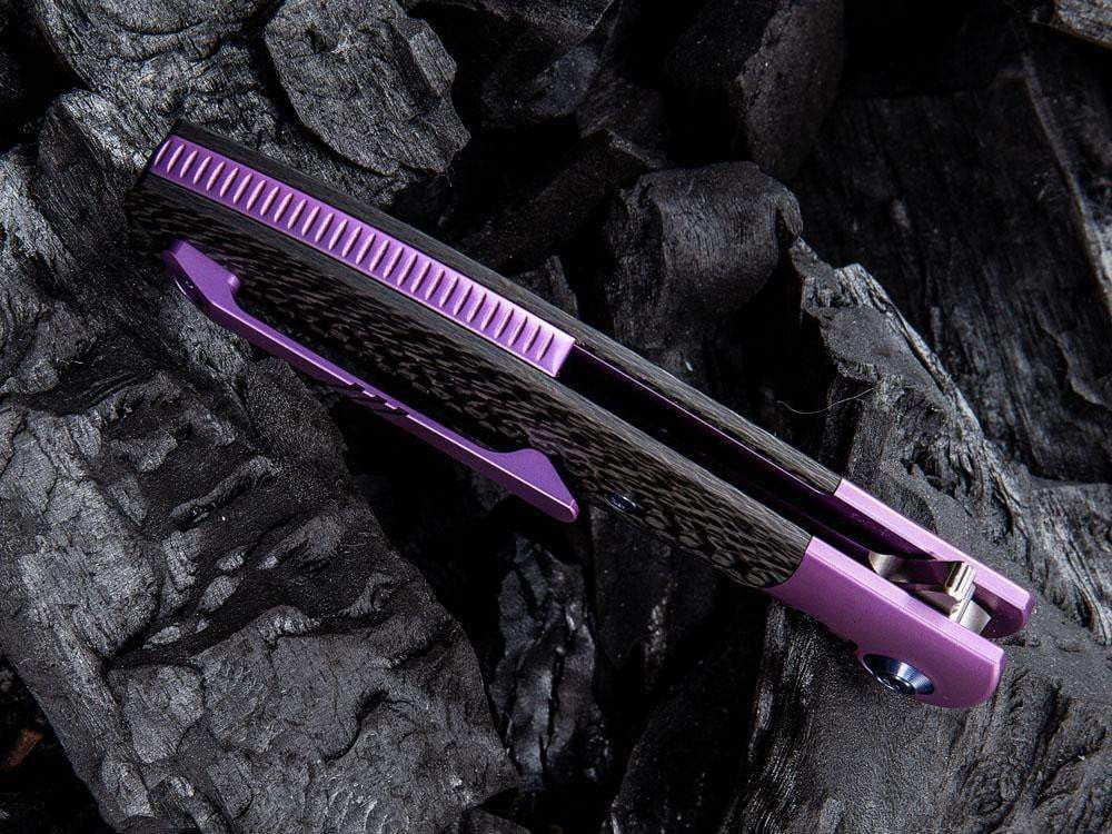 ** HERE NOW - BLACK MODEL ** WE Knives - 901 DEACON - M390 Blade - True Talon