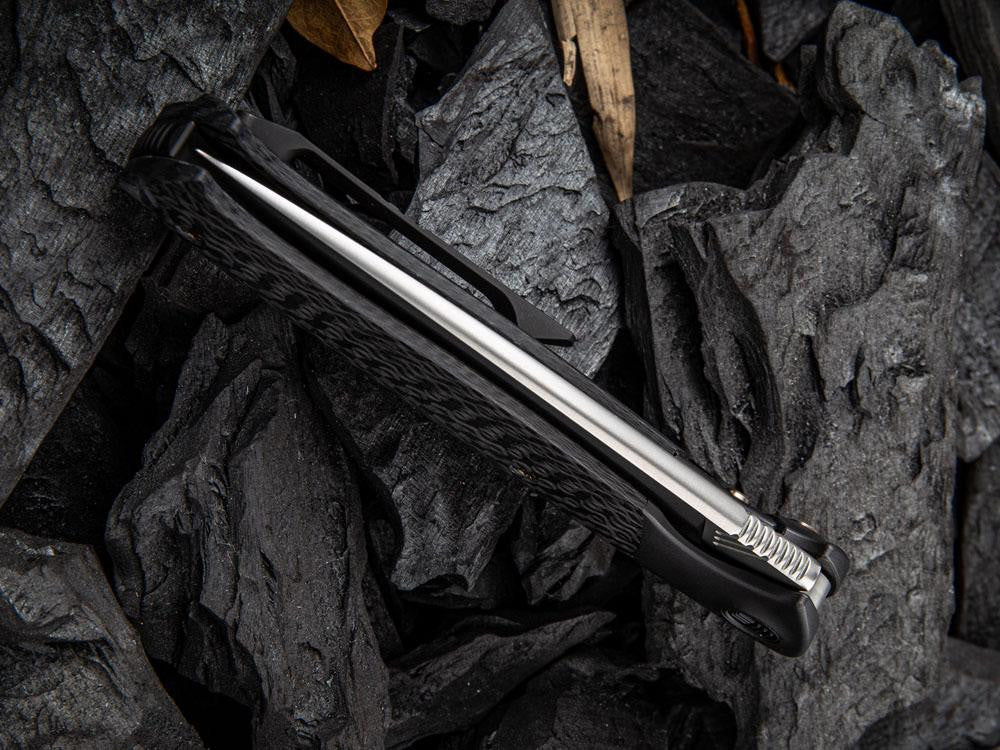** HERE NOW - BLACK MODEL ** WE Knives - 901 DEACON - M390 Blade - True Talon