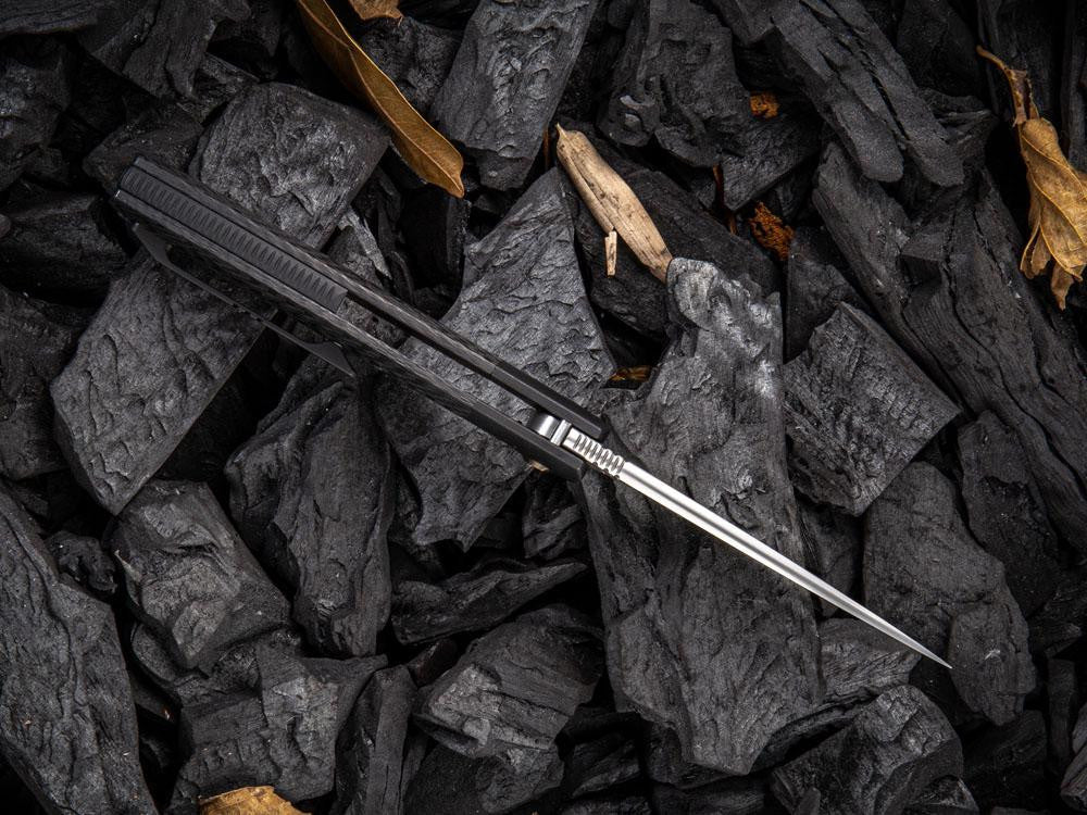 ** HERE NOW - BLACK MODEL ** WE Knives - 901 DEACON - M390 Blade - True Talon