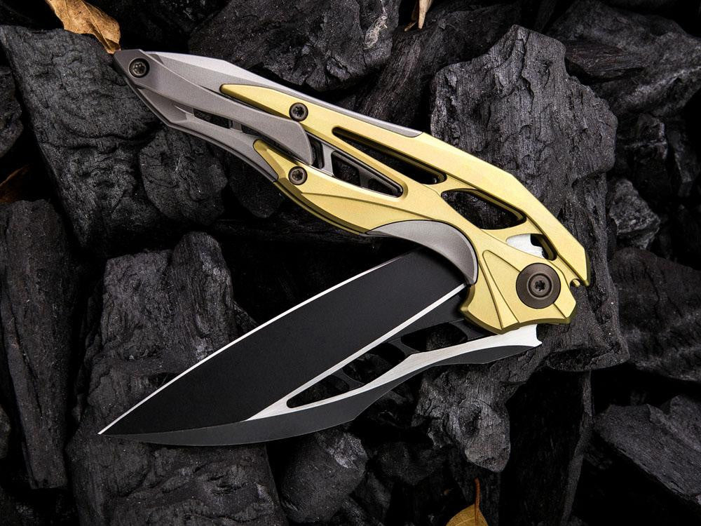 WE Knives ARRAKIS - 906 - M390 Blade - Titanium Handle - Various Color Models - True Talon