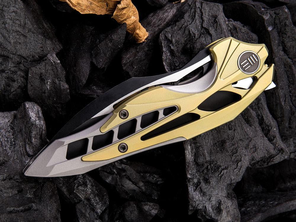 WE Knives ARRAKIS - 906 - M390 Blade - Titanium Handle - Various Color Models - True Talon