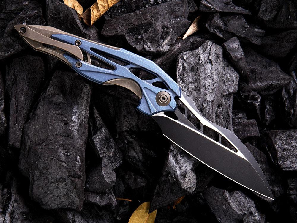 WE Knives ARRAKIS - 906 - M390 Blade - Titanium Handle - Various Color Models - True Talon