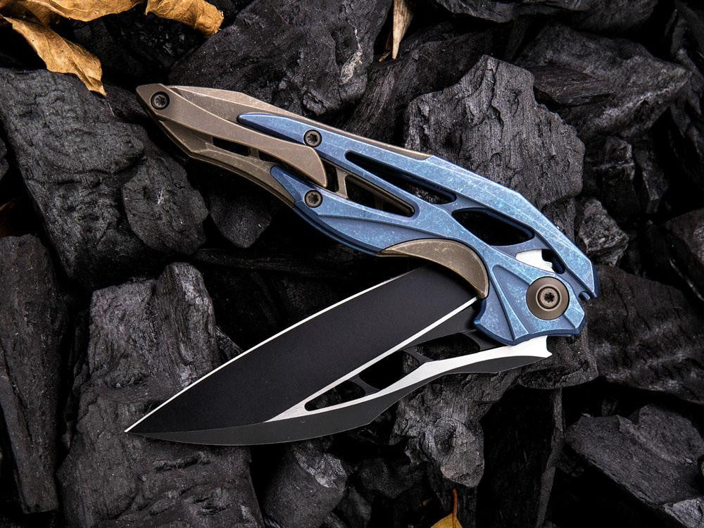 WE Knives ARRAKIS - 906 - M390 Blade - Titanium Handle - Various Color Models - True Talon