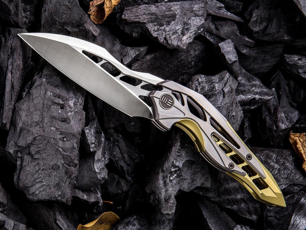 WE Knives ARRAKIS - 906 - M390 Blade - Titanium Handle - Various Color Models - True Talon