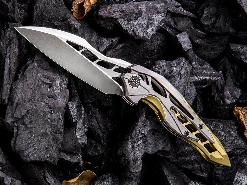 WE Knives ARRAKIS - 906 - M390 Blade - Titanium Handle - Various Color Models - True Talon