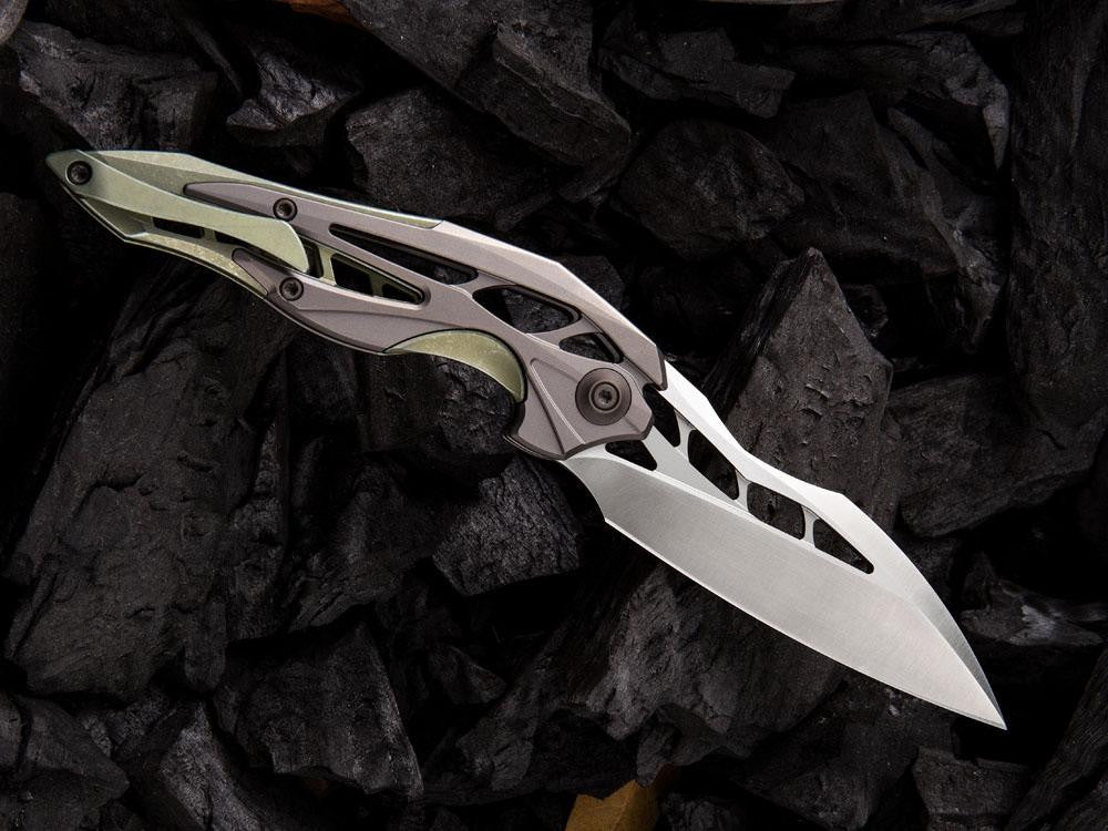 WE Knives ARRAKIS - 906 - M390 Blade - Titanium Handle - Various Color Models - True Talon