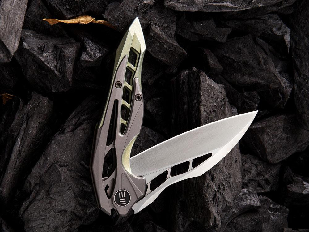 WE Knives ARRAKIS - 906 - M390 Blade - Titanium Handle - Various Color Models - True Talon