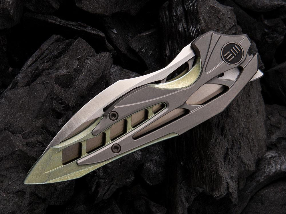 WE Knives ARRAKIS - 906 - M390 Blade - Titanium Handle - Various Color Models - True Talon