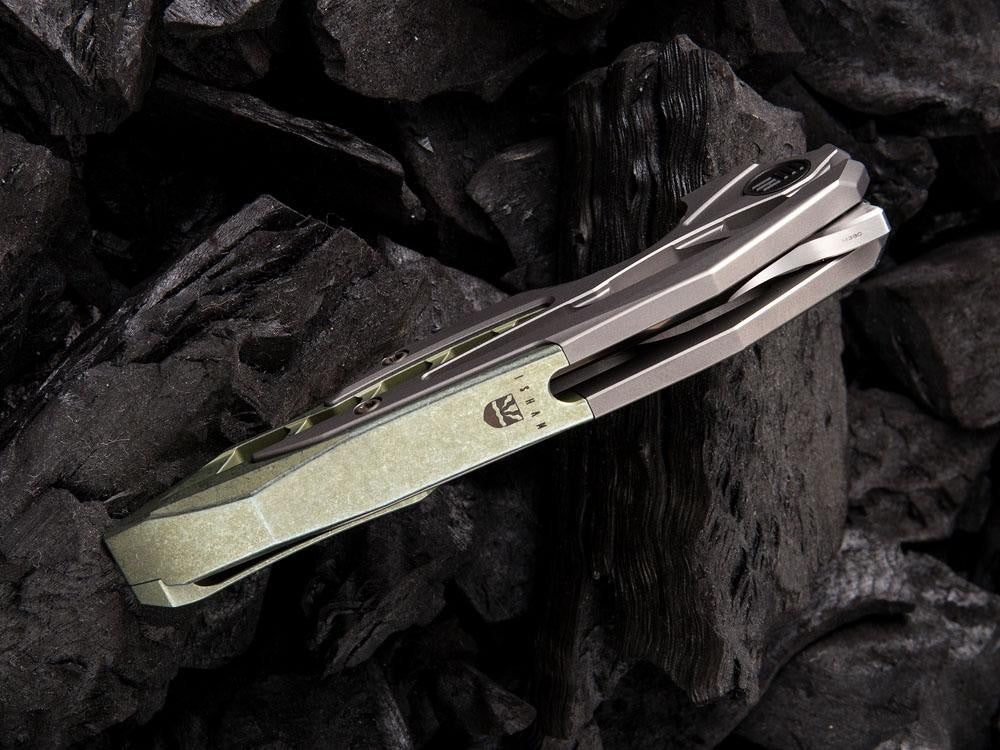 WE Knives ARRAKIS - 906 - M390 Blade - Titanium Handle - Various Color Models - True Talon