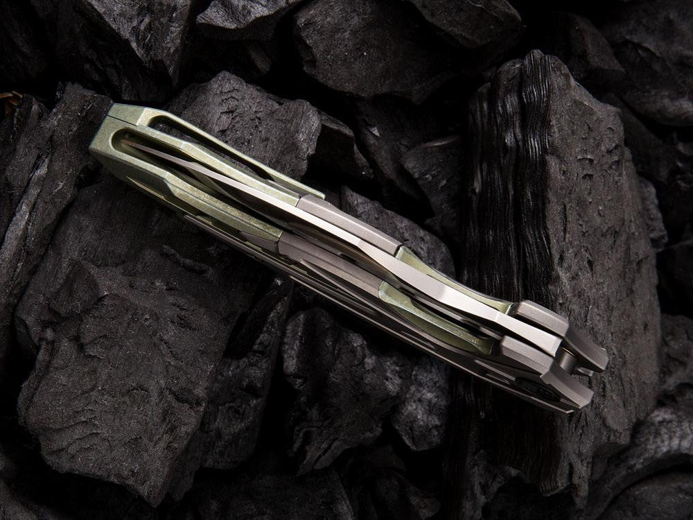 WE Knives ARRAKIS - 906 - M390 Blade - Titanium Handle - Various Color Models - True Talon