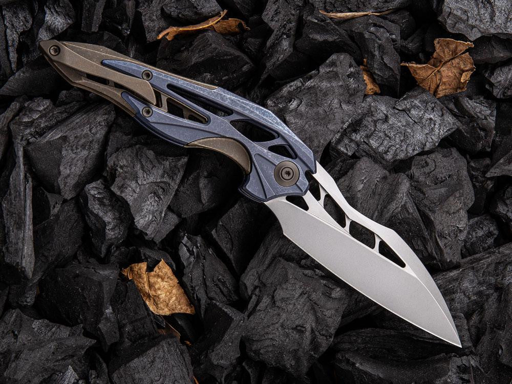 WE Knives ARRAKIS - 906 - M390 Blade - Titanium Handle - Various Color Models - True Talon