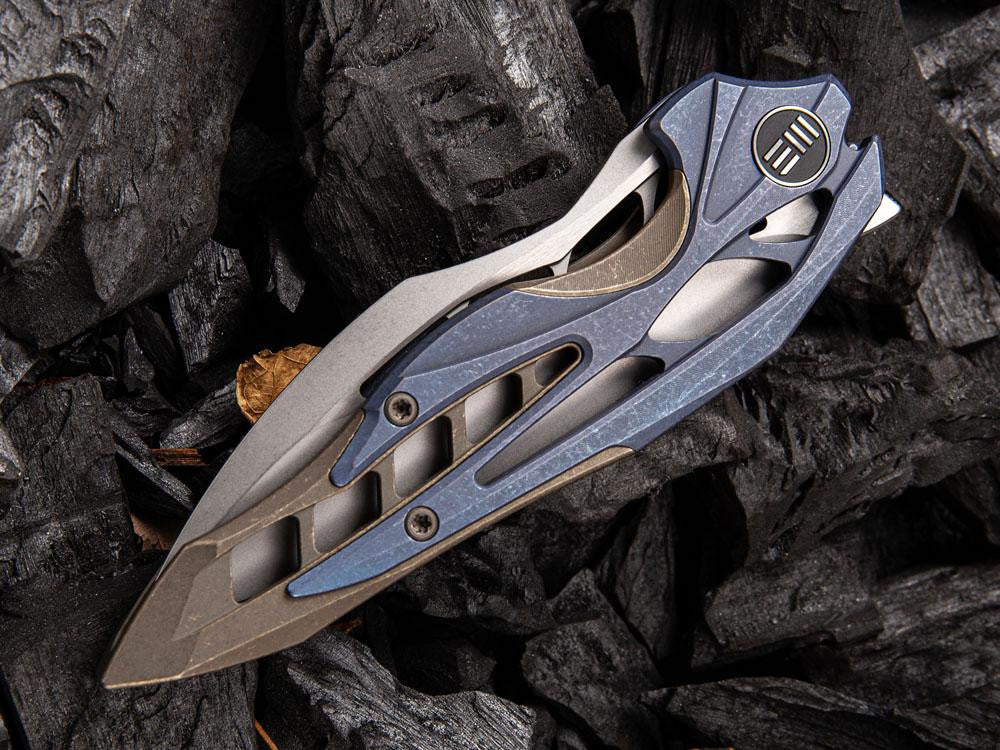 WE Knives ARRAKIS - 906 - M390 Blade - Titanium Handle - Various Color Models - True Talon