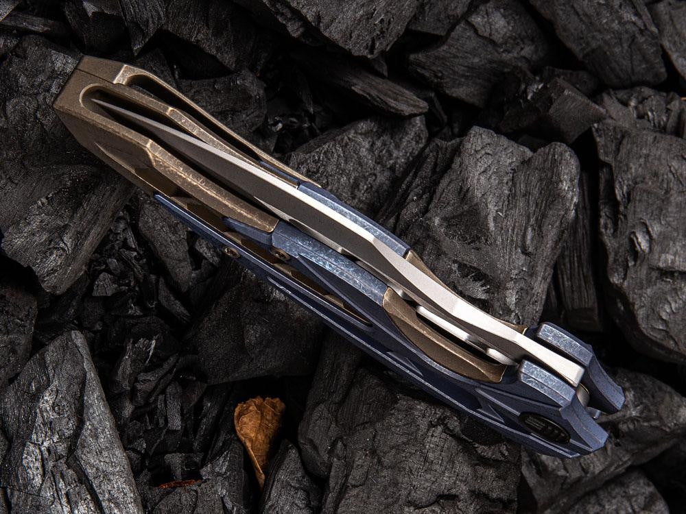 WE Knives ARRAKIS - 906 - M390 Blade - Titanium Handle - Various Color Models - True Talon