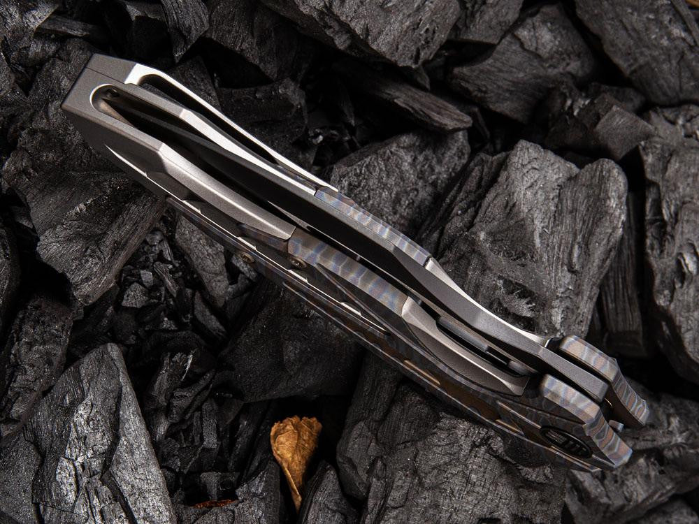 WE Knives ARRAKIS - 906 - M390 Blade - Titanium Handle - Various Color Models - True Talon