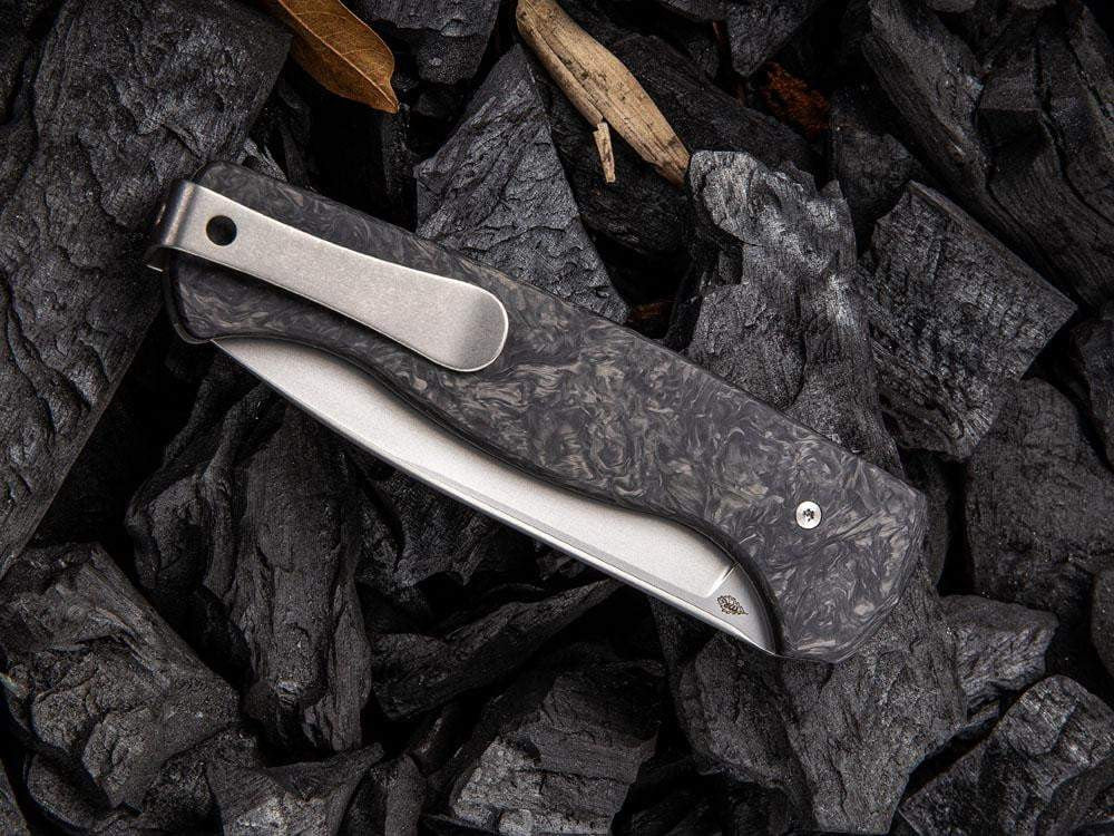 ** HERE NOW ** WE Knife - 925 MRF - S35VN Blade - Carbon Fiber Handle - Slip Joint - True Talon