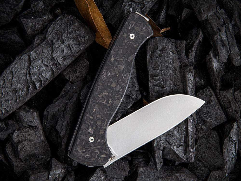 ** HERE NOW ** WE Knife - 925 MRF - S35VN Blade - Carbon Fiber Handle - Slip Joint - True Talon