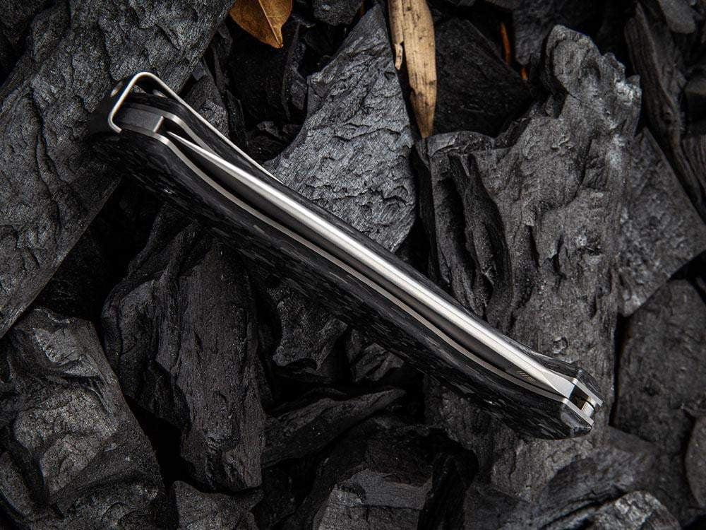 ** HERE NOW ** WE Knife - 925 MRF - S35VN Blade - Carbon Fiber Handle - Slip Joint - True Talon