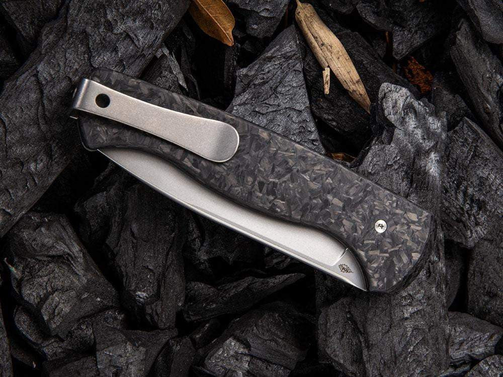 ** HERE NOW ** WE Knife - 925 MRF - S35VN Blade - Carbon Fiber Handle - Slip Joint - True Talon
