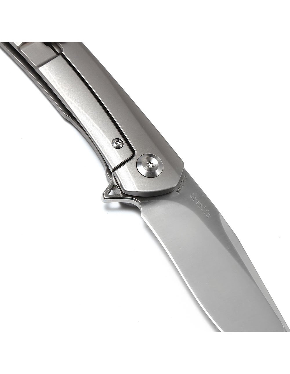 ** HERE NOW ** KANSEPT KNIVES - GREMLIN K2003A2 - S35VN blade - Carbon Fiber & Grey Titanium Handle - True Talon